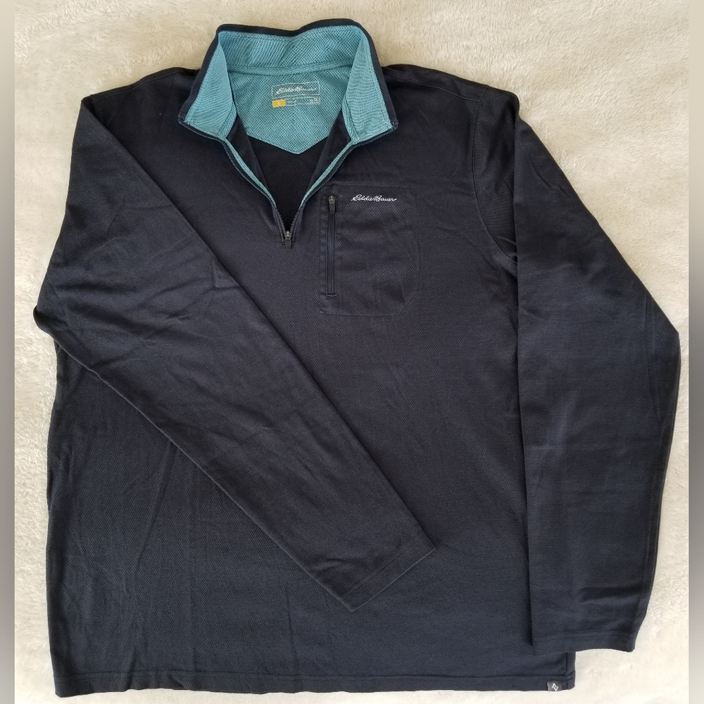Eddie Bauer 1/4 zip LS